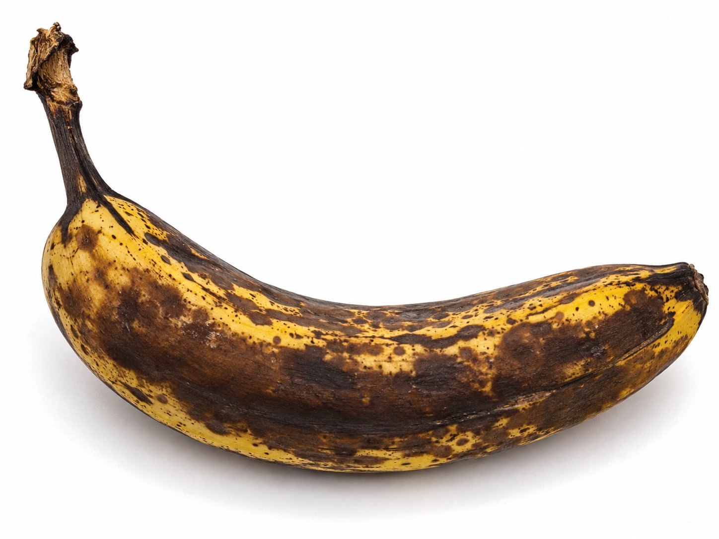 A rotten banana